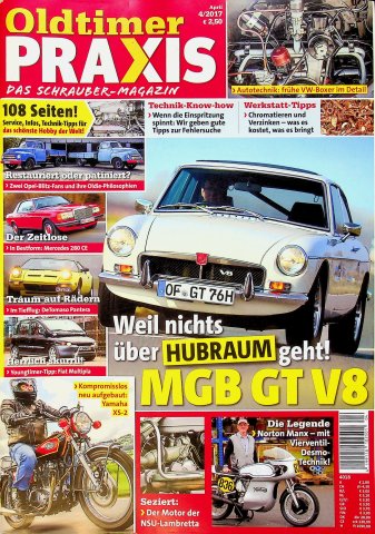 Deckblatt Oldtimer Praxis (04/2017)